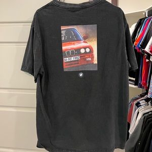 VERY RARE BMW KITH “Washed” Black Short Sleeve Tee size large.